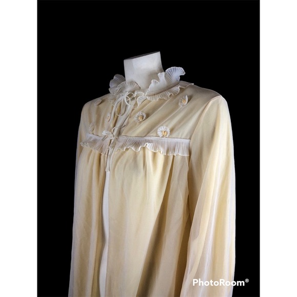 Vintage Femina Z.P.Dz Polska robe with frills - Picture 5 of 12